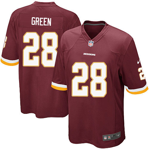 Youth Limited Darrell Green Nike Jersey Burgundy Red Home - #28 NFL Washington Redskins